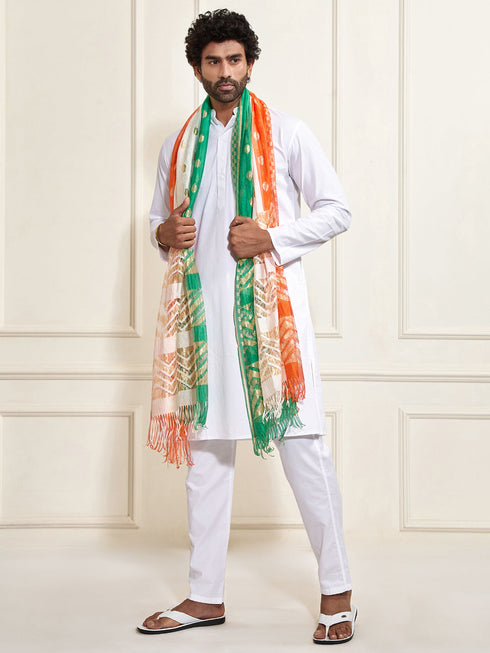 Kurta And Pyjama And Dupatta Set